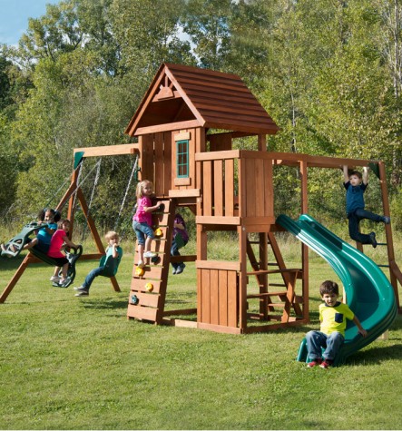 cedar summit by kidkraft lookout extreme playset